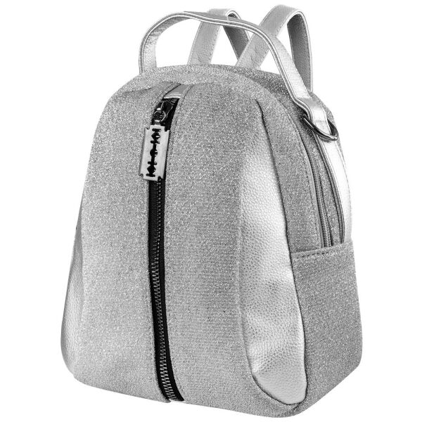 

Женский городской рюкзак (3DET319-11) Valiria Fashion 18х21х9 см Серебряный