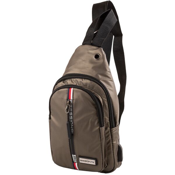 

Мужская рюкзак-сумка (3DETAU9907-10) Valiria Fashion 17х29х8,5 см Серый