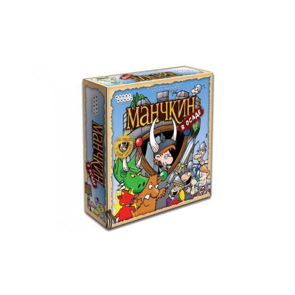 

Настольная игра Манчкин в осаде Hobby World Разноцветный