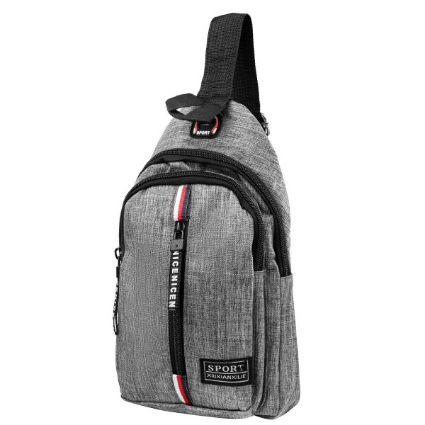 

Мужская сумка-рюкзак (DETAV105-9) Valiria Fashion 17х29х9 см Серый
