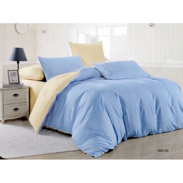 

Комплект постельного белья Blue Beige НШ 150х215 см (2шт) Голубой