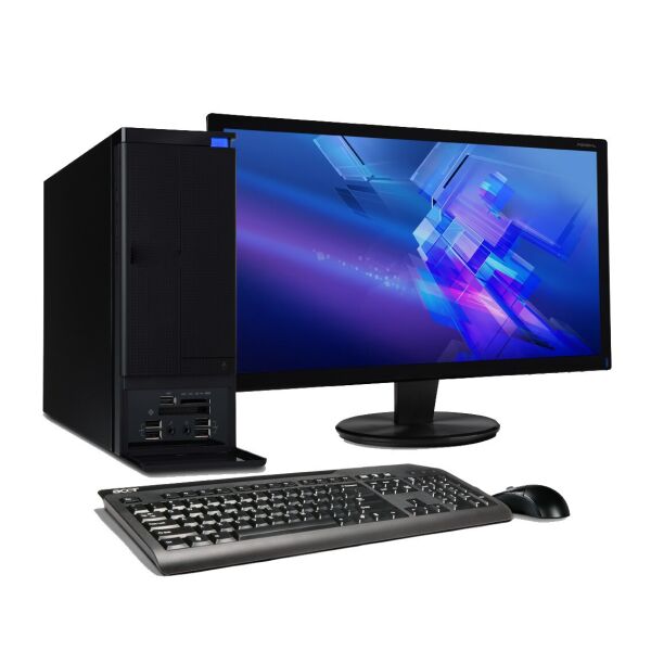

Компьютер в сборе, Intel Core i3 2120, 4 ядра по 3,2 ГГц, 8 Гб ОЗУ DDR-3, HDD 1000 Гб, видео 2 Гб, монитор 24 refurbished