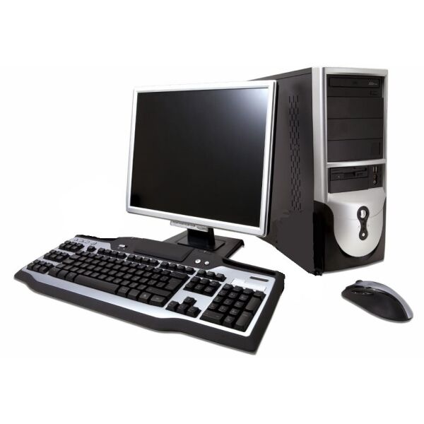 

Компьютер в сборе, Intel Core i3 3220, 4 ядра по 3,3 ГГц, 8 Гб ОЗУ DDR-3, SSD 240 Гб, видео 1 Гб, монитор 17 д refurbished