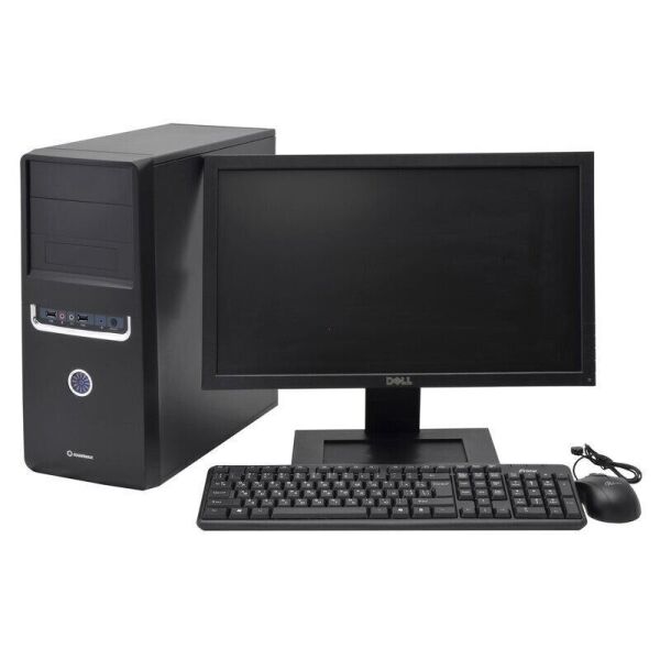 

Компьютер в сборе,Core i5-4460, 4 ядра по 3.40 ГГц, 16 Гб ОЗУ DDR3, HDD 500 Гб, SSD 120 Gb, монитор 22 дюйма refurbished
