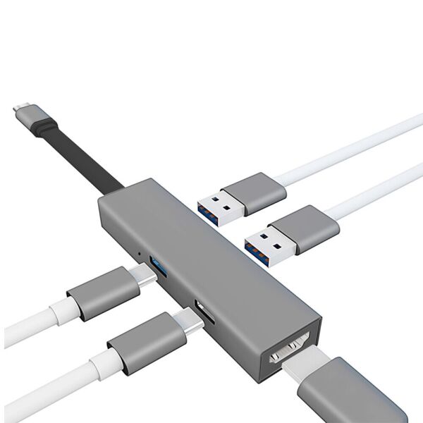 

Адаптер USB-хаб XoKo AC-220 Type-C