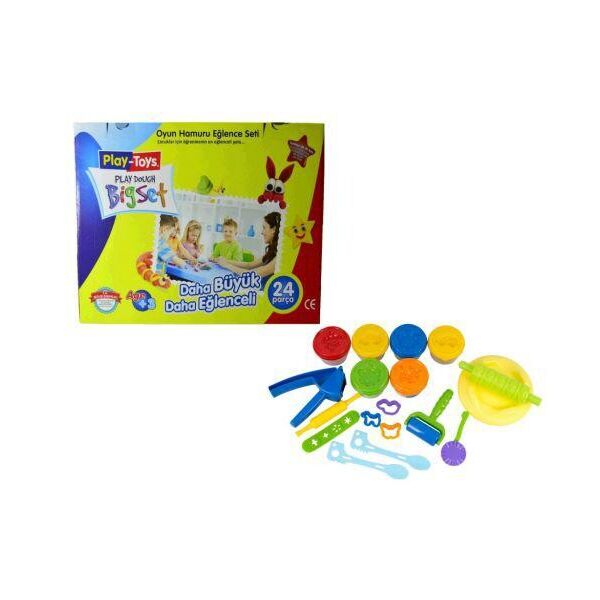 

Масса для лепки Bigset 24 элемента Play Toys (PT 42188/1023) (114927)
