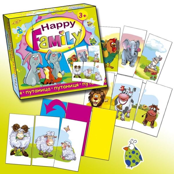 

Игра Путаница. HAPPY FAMILY MKB0140