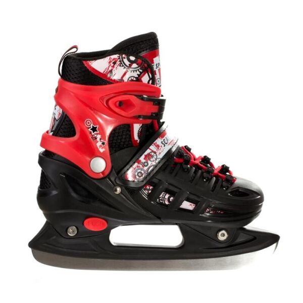 

Коньки раздвижные детские Scale Sports, размер 34-37, Red