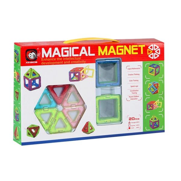 

Магнитный конструктор Magical Magnet 20 эл.