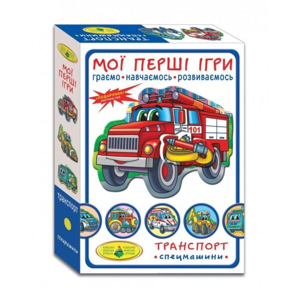 

Игра Транспорт. Спецмашины 81152