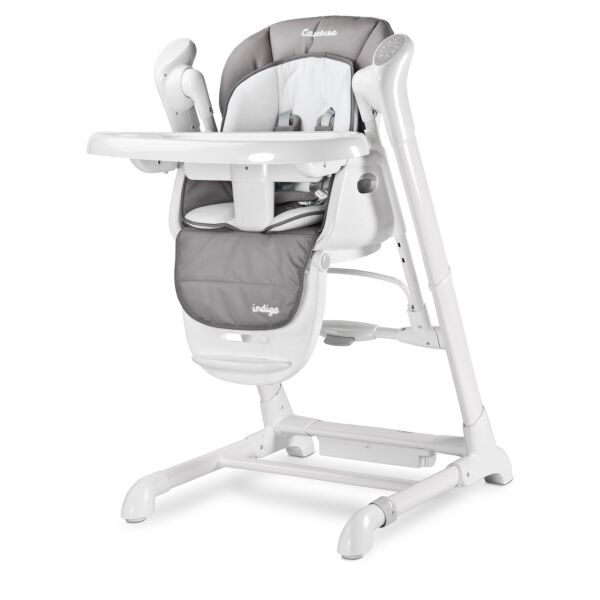 

Стульчик для кормления + качель Caretero Indigo Grey