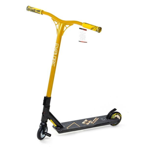 

Трюковый самокат Explore SPADE DELUXE New (HIC) 110мм дюралевая ступица + пега, Желтый