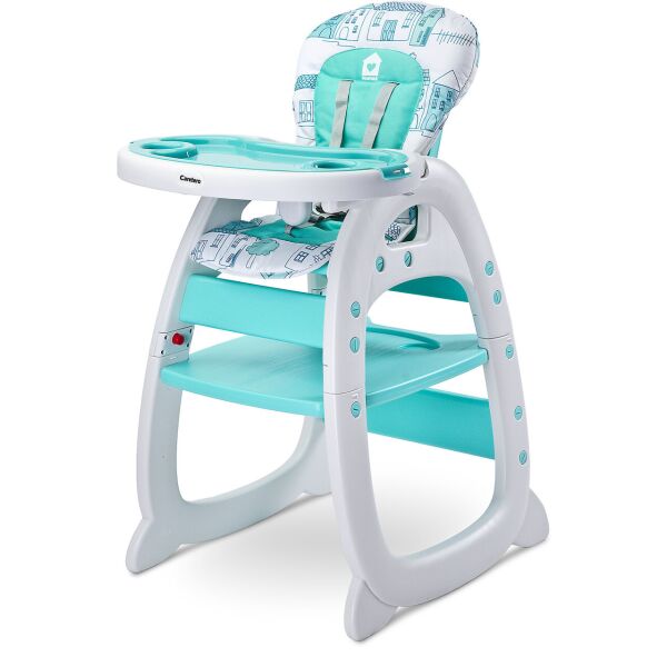 

Стульчик трансформер для кормления Caretero Homee Mint