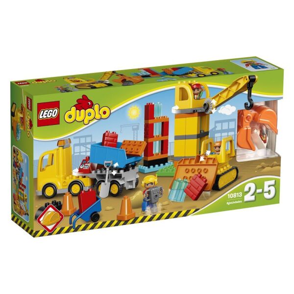 Акція на LEGO Duplo Большая стройплощадка 10813 від Allo UA