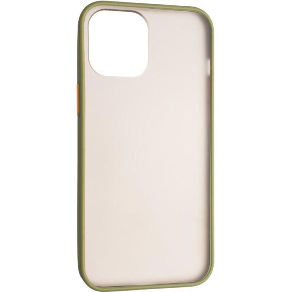 

Чехол Fiji Matt для Apple Iphone 12 Pro Max бампер матовый Green