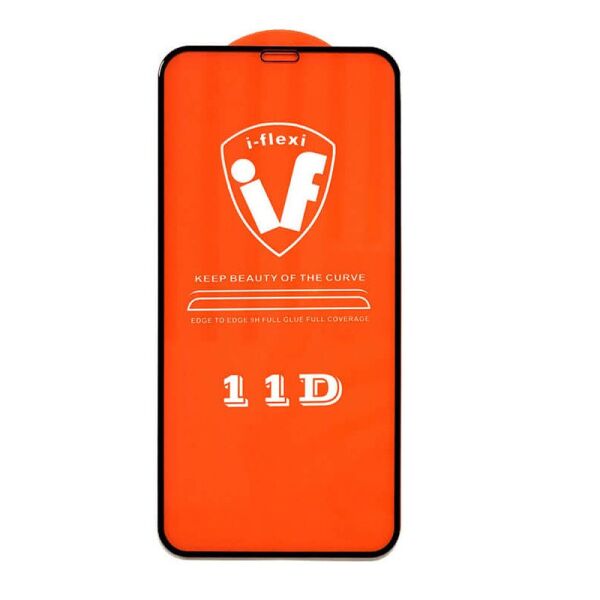 

Защитное стекло Fiji 11D Full Glue для Apple Iphone XS черное 0,3 мм в упаковке