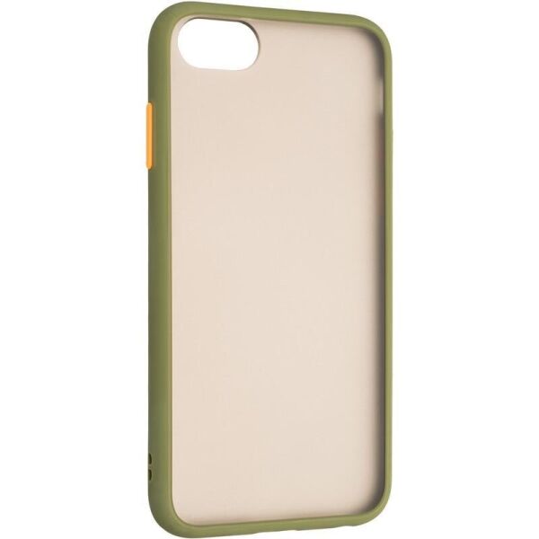 

Чехол Fiji Matt для Apple Iphone 12 бампер матовый Green