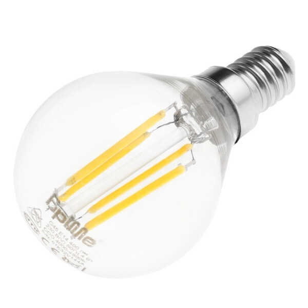 

Лампа филаментная Brille LED E14 4W NW G45 COG (32-492)