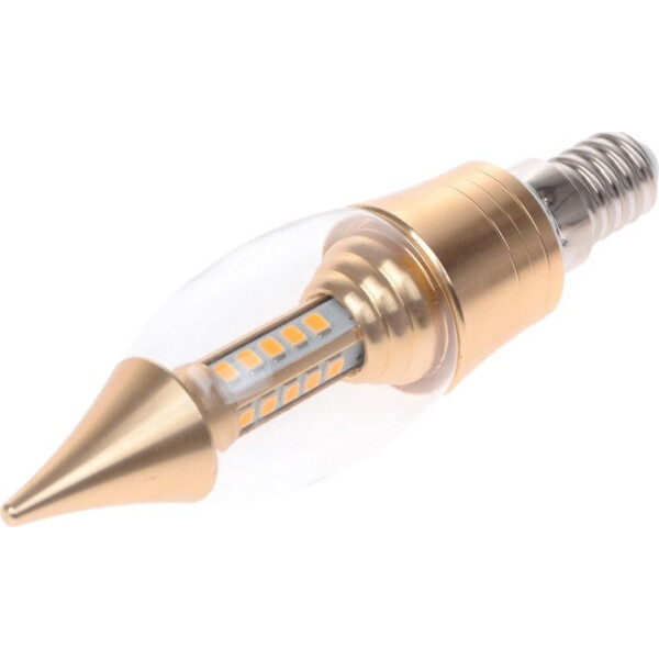 

Лампа светодиодная Brille (gold) LED E14 5W 20 pcs WW C37-A SMD2835 (32-632)