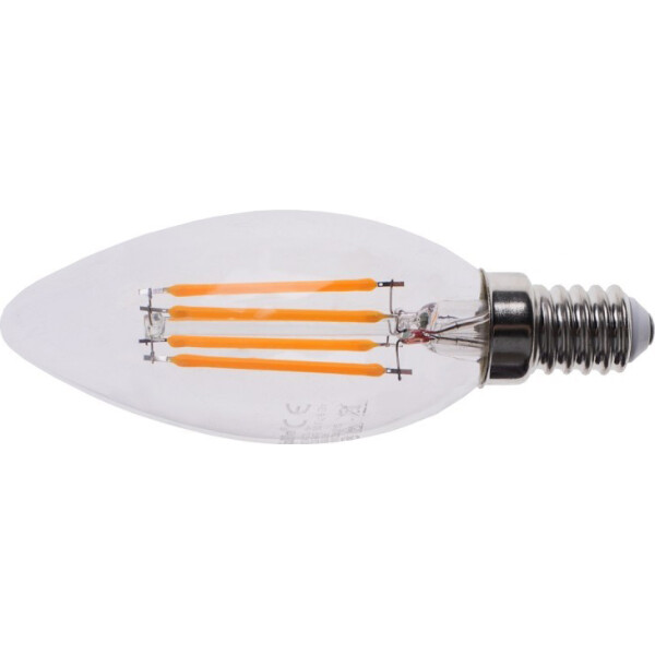 

Лампа филаментная Brille LED E14 6W WW C35 COG (33-605)