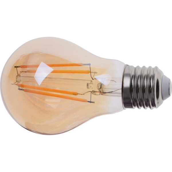 

Лампа филаментная Brille (мат. золото) LED E27 8W WW A60 COG (33-608)