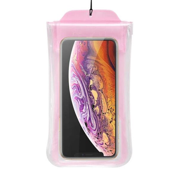 

Водонепроницаемый чехол Baseus Safe Airbag Waterproof Case Pink