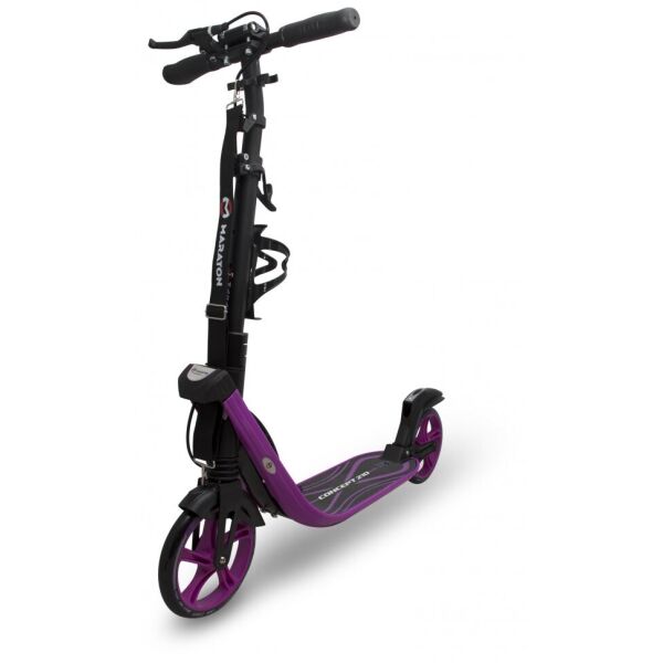 

Двухколесный самокат Maraton Concept 210 с ручным и ножным тормозом, Фиолетовый