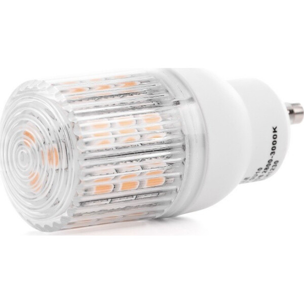 

Лампа светодиодная Brille LED GU10 3.5W 24 pcs WW T30 SMD5050 (l27-020)