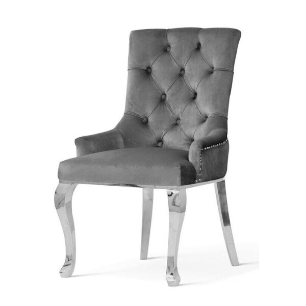 

Стул ATREVE AUGUST GLAMOUR GR 2 GR, SILVER