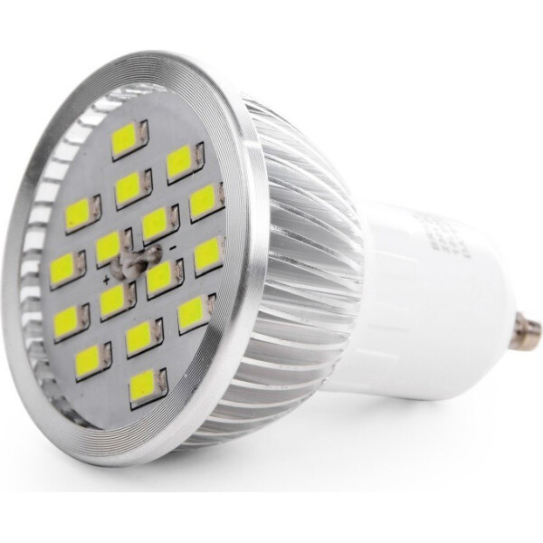 

Лампа светодиодная Brille LED GU10 6.4W 16 pcs CW MR16 SMD5630 (CCD) (l3-006)