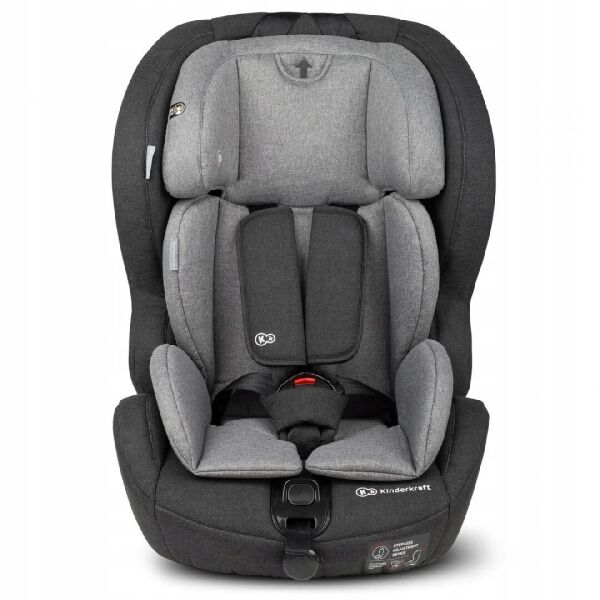 

Детское автокресло KinderKraft Safety Fix Серое