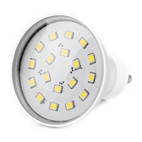 

Лампа светодиодная Brille GU10 4.8W 20 pcs CW MR16 SMD2835 (l70-004)