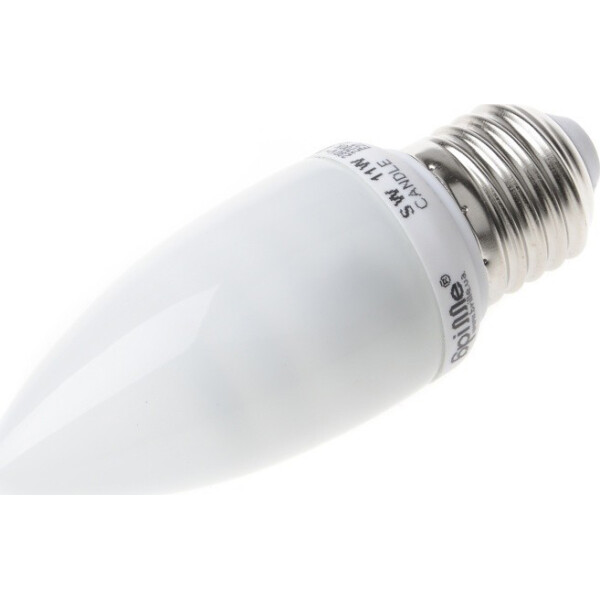 

Лампа энергосберегающая Brille SW 11W/840 E27 CANDLE-a (yl296)