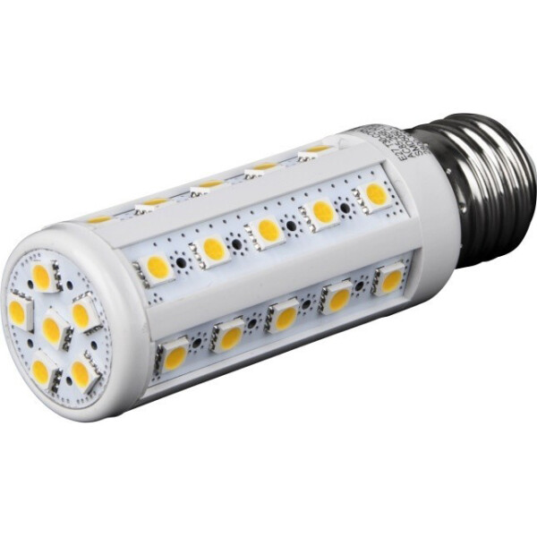 

Лампа светодиодная Brille LED E27 6W 36 pcs WW T30-CORN SMD5050 (yl305)
