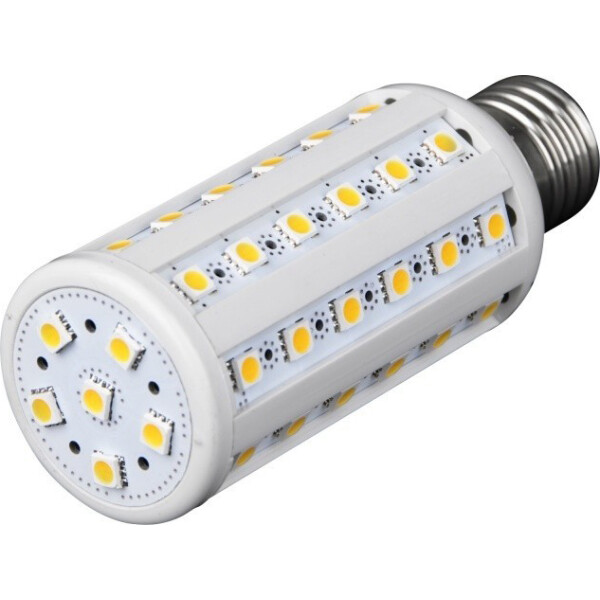 

Лампа светодиодная Brille LED E27 9W 54 pcs WW T44-CORN SMD5050 (yl306)