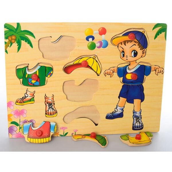 

Дерев. игра MD 1305 (Мальчик в кепке)