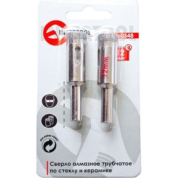 

Сверло по стеклу и керамике 14 мм INTERTOOL SD-0349