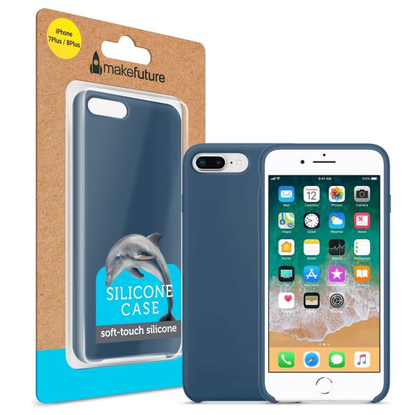 

Кейс MakeFuture Silicone Apple iPhone 7 Plus/8 Plus Blue