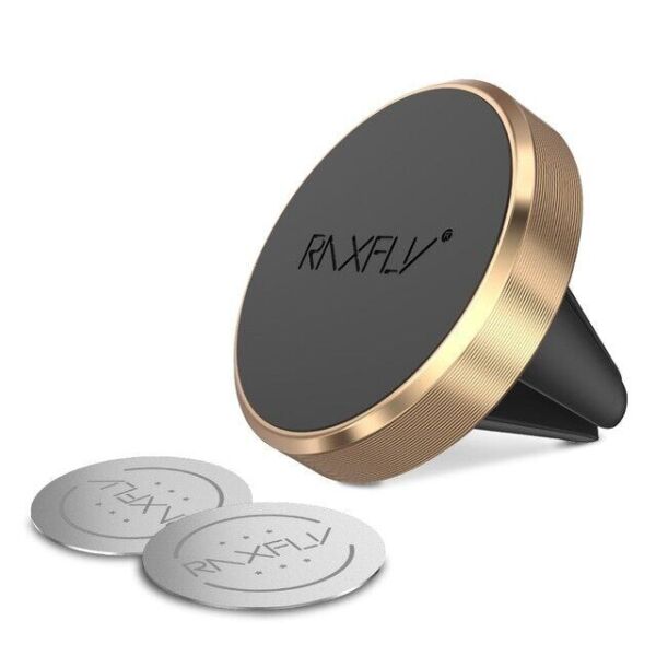 

Автодержатель для телефона магнитный RAXFLY RAX62770 gold