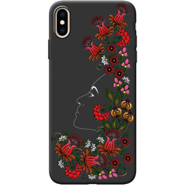 

Силиконовый чехол BoxFace Apple iPhone XS Max 3D Ukrainian Muse (35321-bk64)