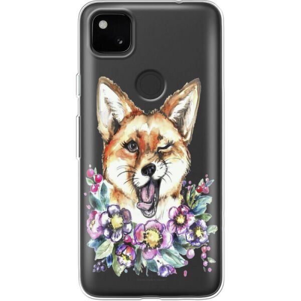 

Силиконовый чехол BoxFace Google Pixel 4a Winking Fox (40971-cc13)