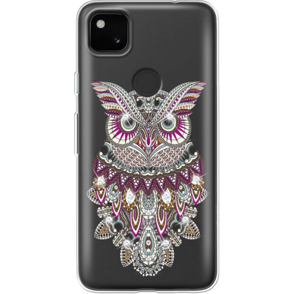 

Силиконовый чехол BoxFace Google Pixel 4a Owl (40971-rs9)