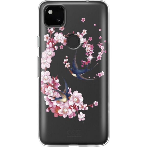 

Силиконовый чехол BoxFace Google Pixel 4a Swallows and Bloom (40971-rs4)