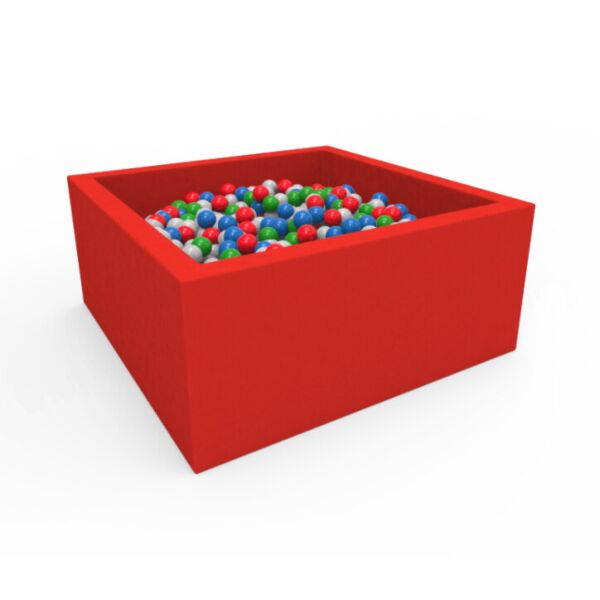 

Сухой бассейн с шариками Kidigo Lucky Квадратный красный 40032