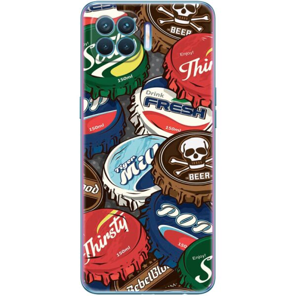 

Силиконовый чехол BoxFace OPPO A93 Drink Lids (41781-up2261)