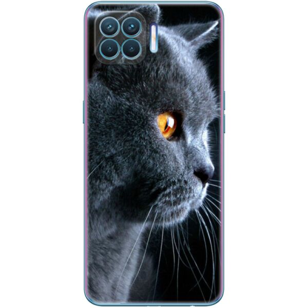 

Силиконовый чехол BoxFace OPPO A73 English cat (41741-up1346)