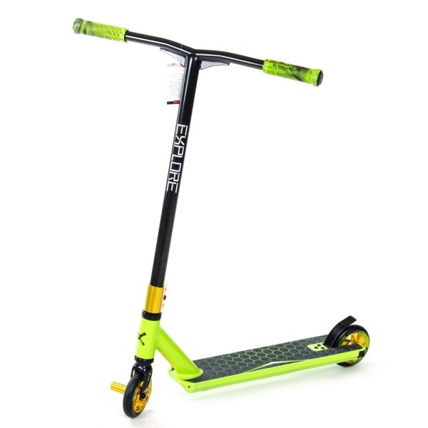 

Трюковый самокат Explore CROSS DELUXE New (HIC) 110мм, Зеленый