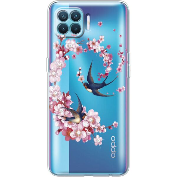 

Силиконовый чехол BoxFace OPPO Reno4 Lite Swallows and Bloom (41780-rs4)