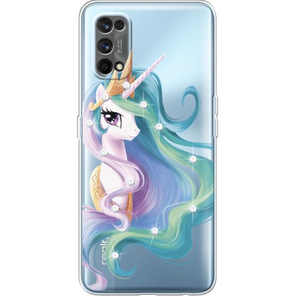 

Силиконовый чехол BoxFace Realme 7 Pro Unicorn Queen (41746-rs3)