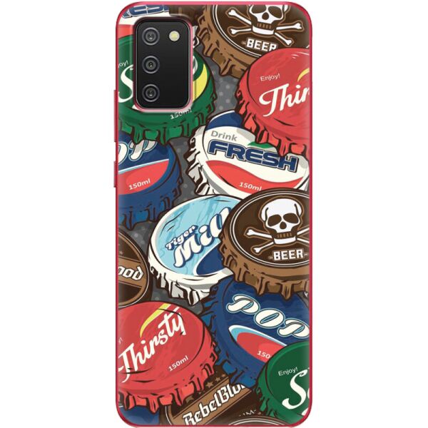

Силиконовый чехол BoxFace Samsung A025 Galaxy A02S Drink Lids (41511-up2261)